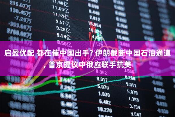 启盈优配 都在催中国出手? 伊朗截断中国石油通道, 普京提议中俄应联手抗美