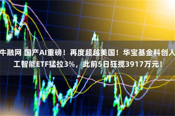 牛融网 国产AI重磅！再度超越美国！华宝基金科创人工智能ETF猛拉3%，此前5日狂揽3917万元！